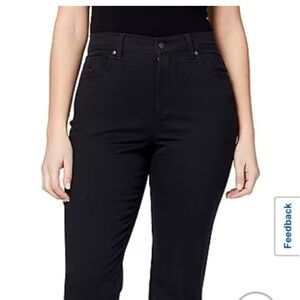Gloria Vanderbilt Classic Black Jeans